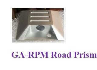 Doğru ölçümler için yol prizması ölçüm aksesuarları 1 inç prizma boyutu