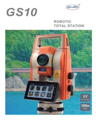 GS10 Geoallen Robotik Toplam İstasyon 1000m Prismless